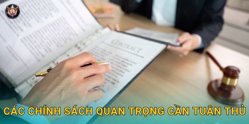 Điều khoản sử dụng chi tiết – Hướng dẫn an toàn tại 99vin 2 Các chính sách quan trọng cần tuân thủ